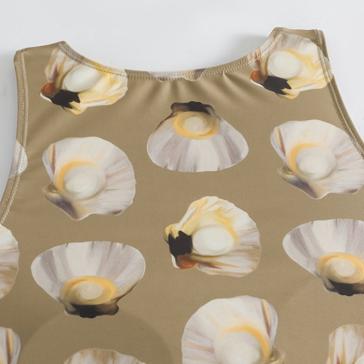 Damen Crop-Top mit modischem Knoten-Design Drune