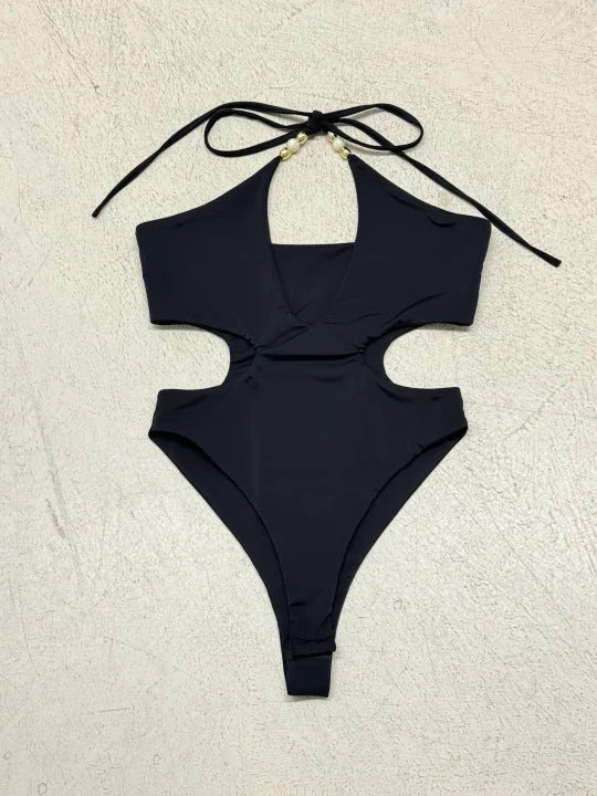 Damen Cut-Out Badeanzug Drune