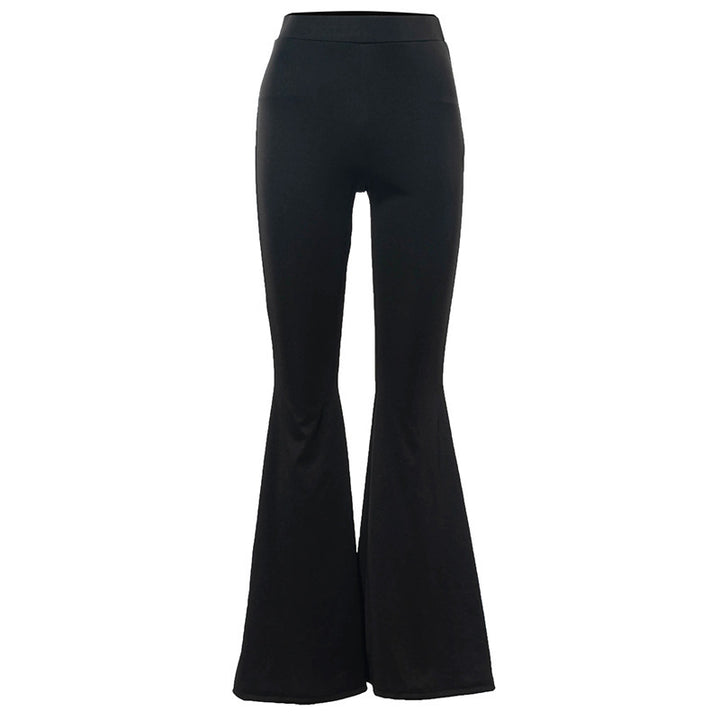 Damen Flared Leggings mit hohem Bund und komfortablem Stretch-Stoff Drune