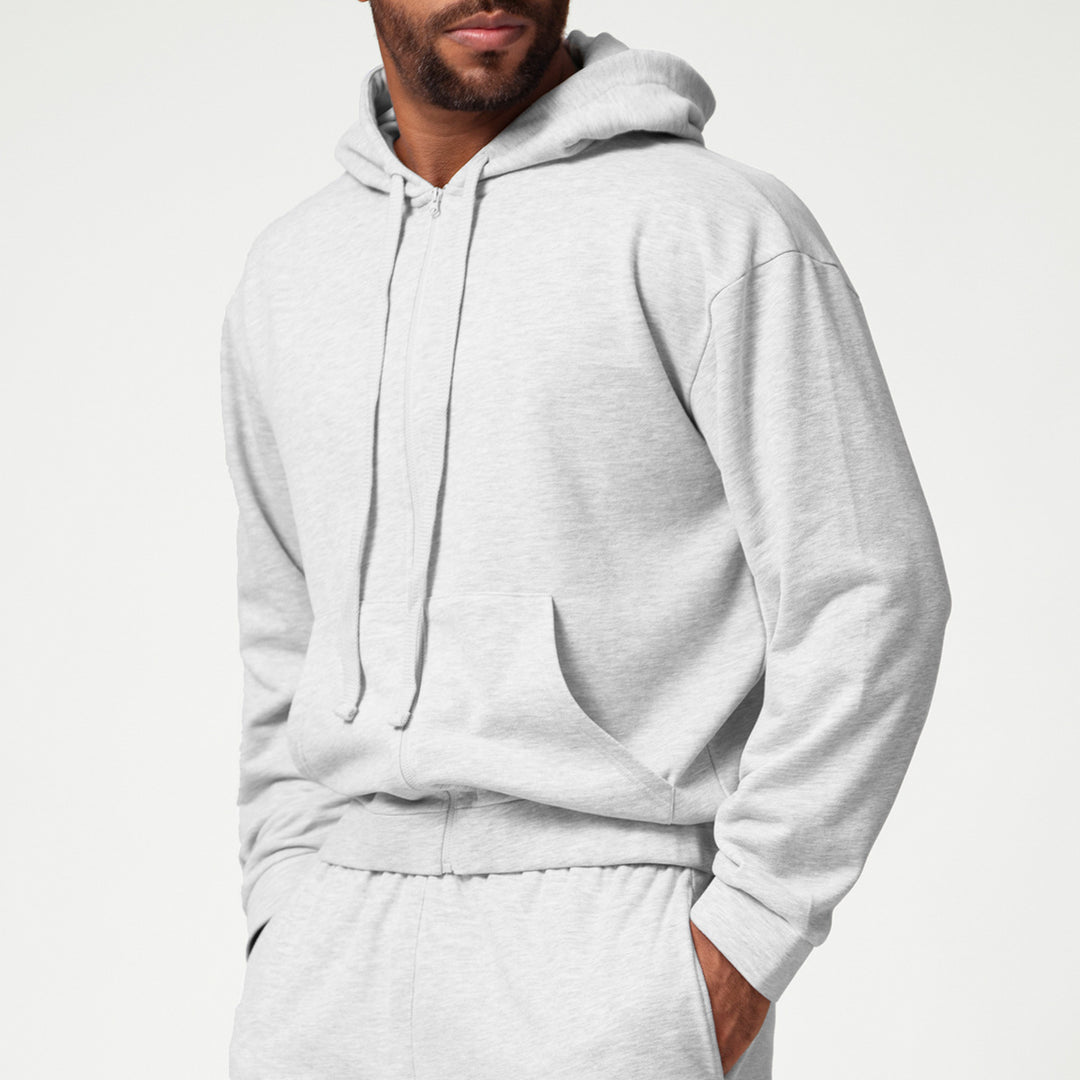 Herren Kapuzenjacke mit weichem Innenfutter und praktischen Taschen Drune