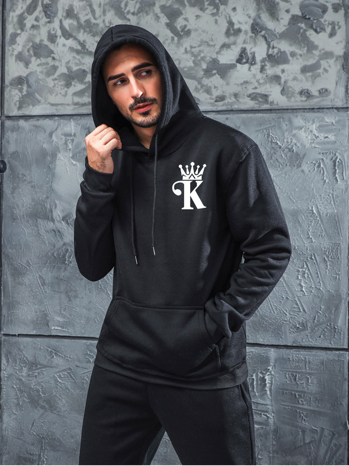 Damen Hoodie mit hochwertigem Kragen und klassischem Logo-Design Drune