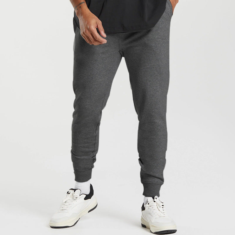 Herren Sportsweatpants mit gestreifen elastischen Bündchen und praktischen Seitentaschen Drune