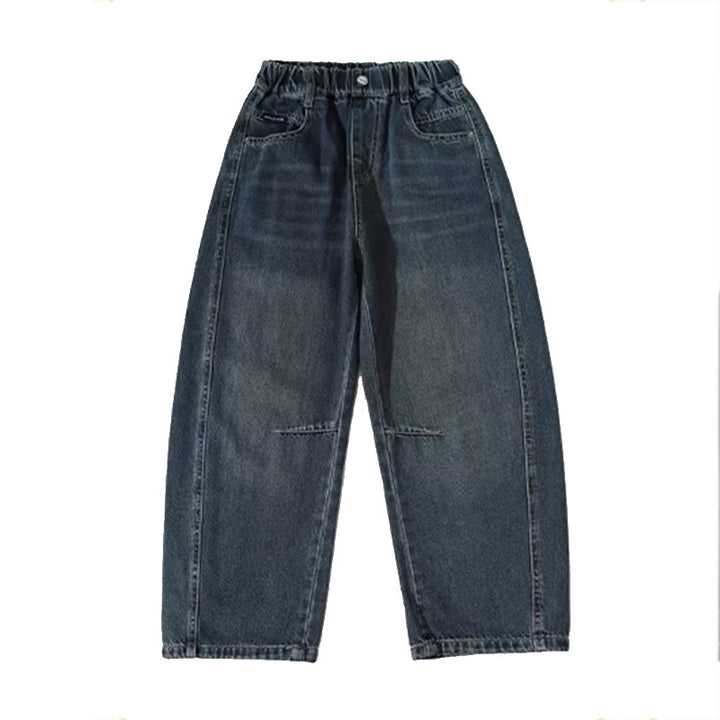 Damen lässige Oversized Jeans Drune