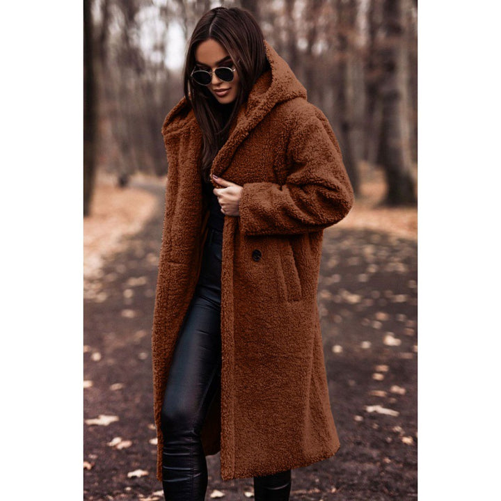 Damen Kuscheliger Oversized-Mantel Drune