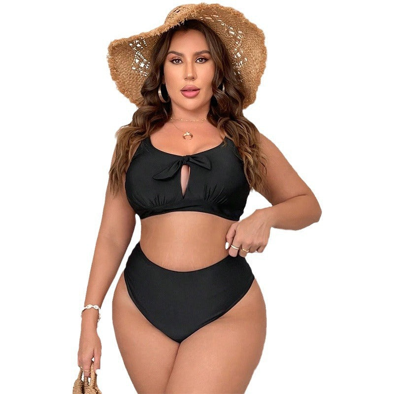 Damen Hochgeschnittenes Bikini-Höschen mit verstellbarem Schnitt Drune