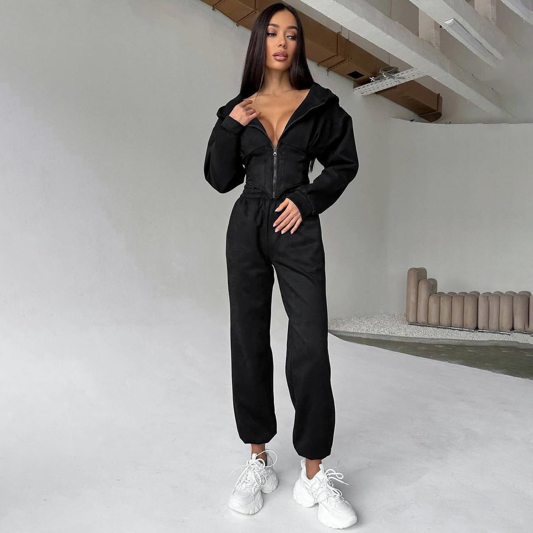 Damen lässiger Sweater-Anzug Drune