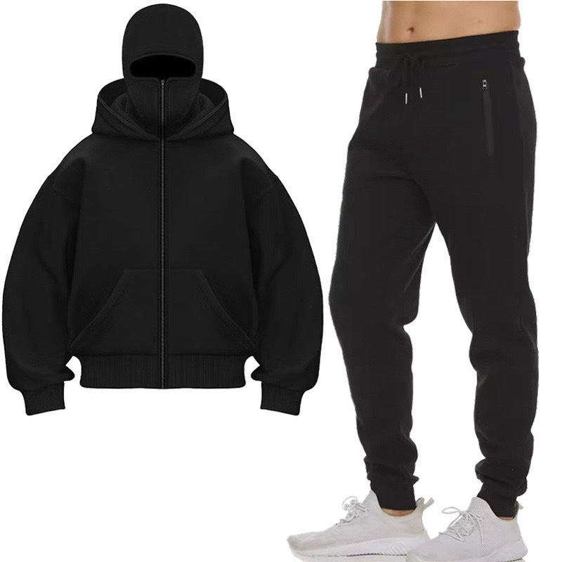 Damen hooded Sweatjacke mit praktischer durchgängiger Reißverschlussleiste und großen Taschen Drune