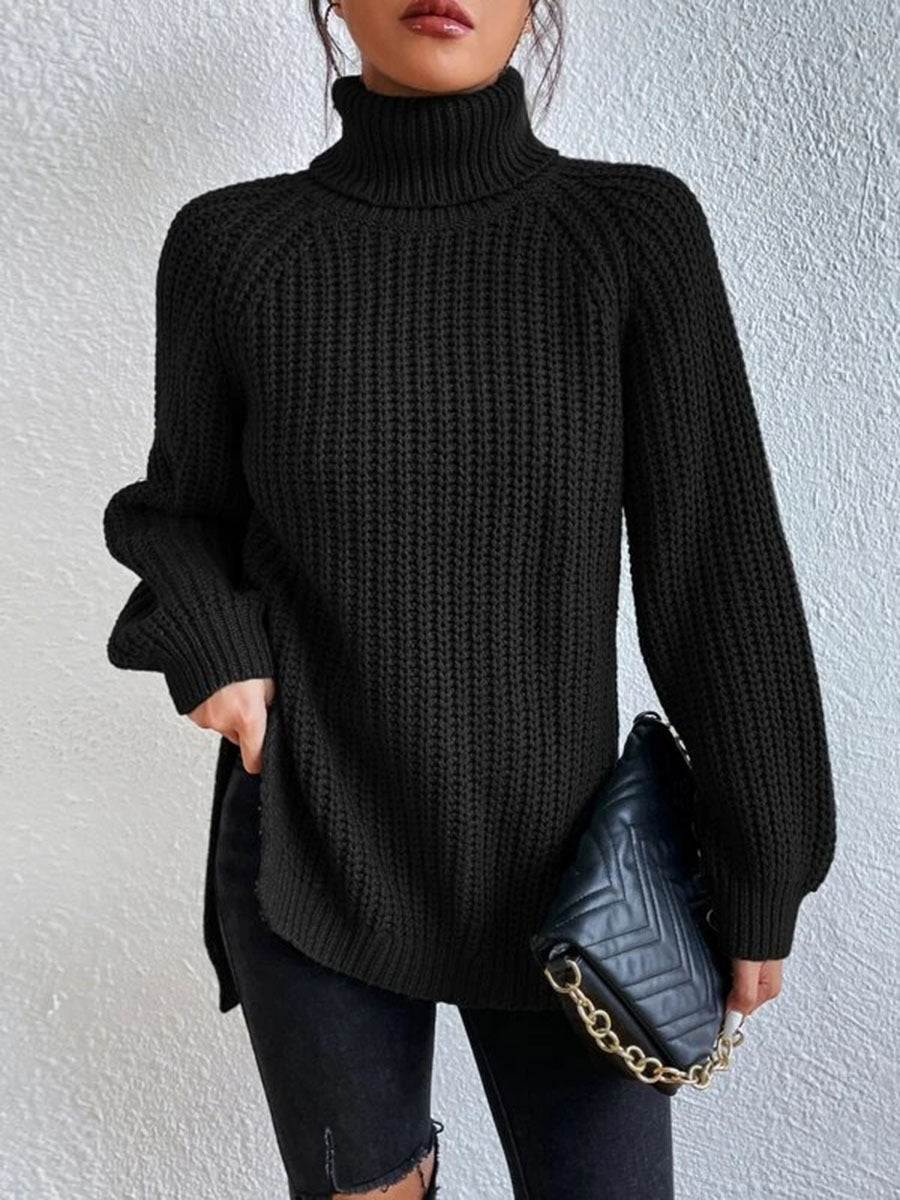 Damen Rollkragenpullover Drune