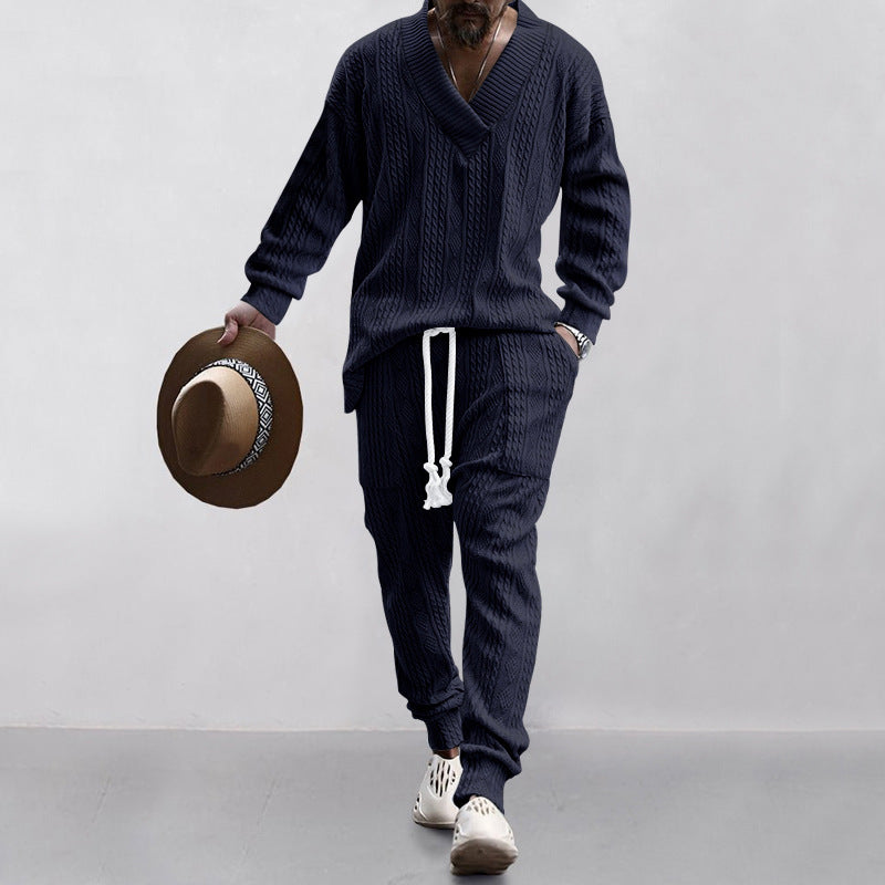 Herren Strickanzug mit modernem Design und hochwertiger Verarbeitung Drune