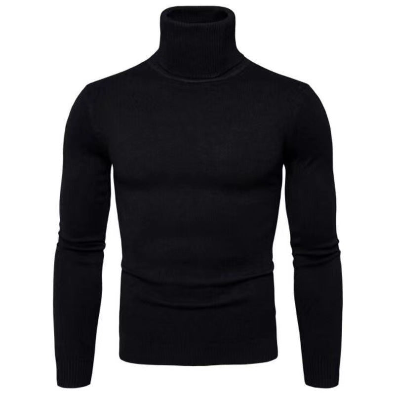 Herren Rollkragenpullover aus hochwertiger Baumwolle Drune