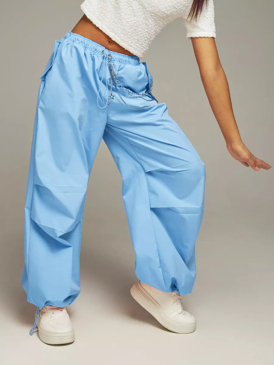 Damen Lässige und bequeme weite Hose Drune
