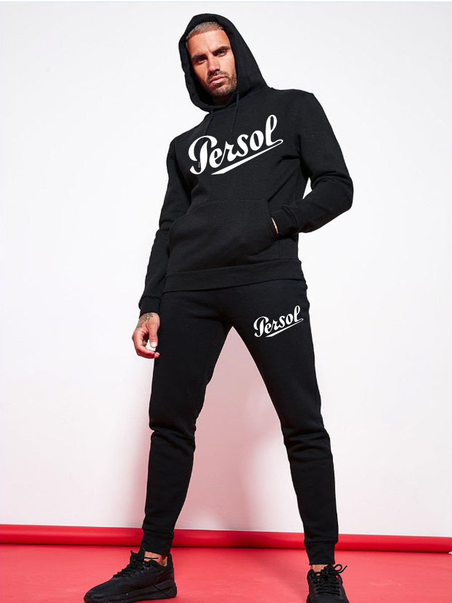 Damen Hoodie- und Jogginghose-Set mit stylish grafischem Design und bequemer Passform Drune