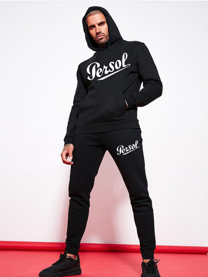 Damen Hoodie- und Jogginghose-Set mit stylish grafischem Design und bequemer Passform Drune
