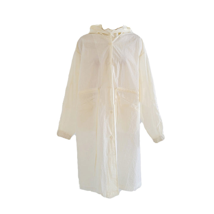 Damen leichte transparente Übergangsjacke Drune