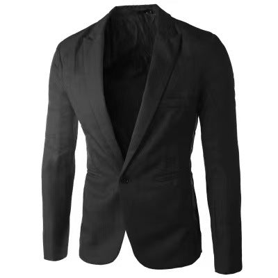 Herren Casual Sakko Baumwolle