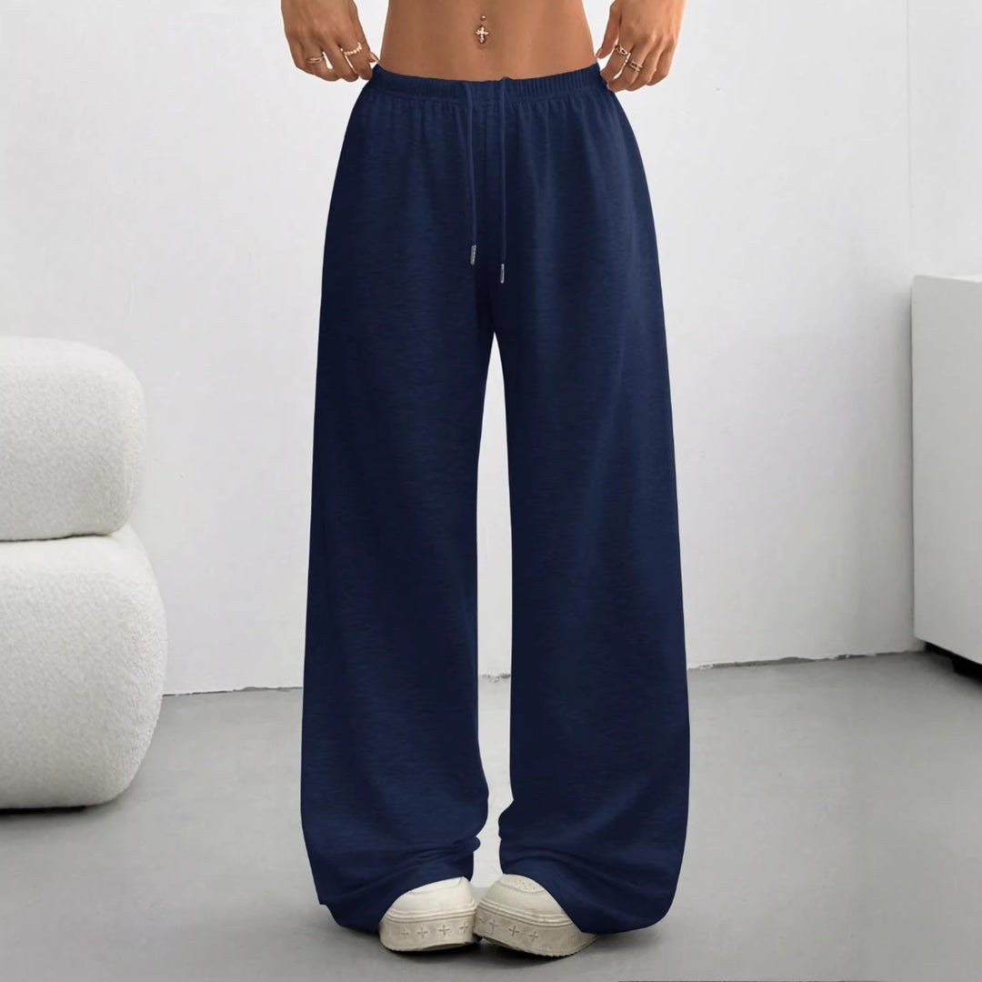 Damen Hochtaillierte Freizeithose Drune