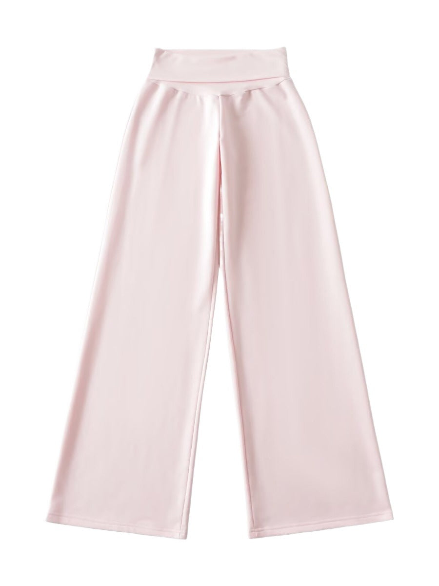 Damen Weite Jogginghose mit hohem Bund und sanfter Textur Drune