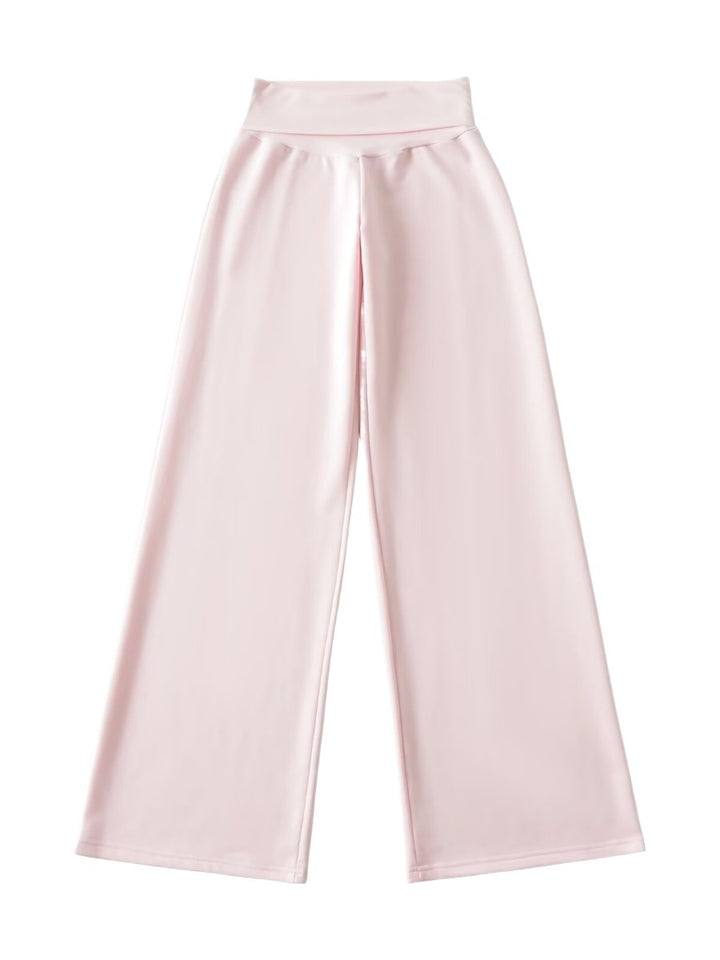 Damen Weite Jogginghose mit hohem Bund und sanfter Textur Drune