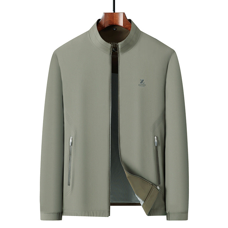 Herren Übergangsjacke mit hochfunktionalen Taschen und modernem Schnitt Drune
