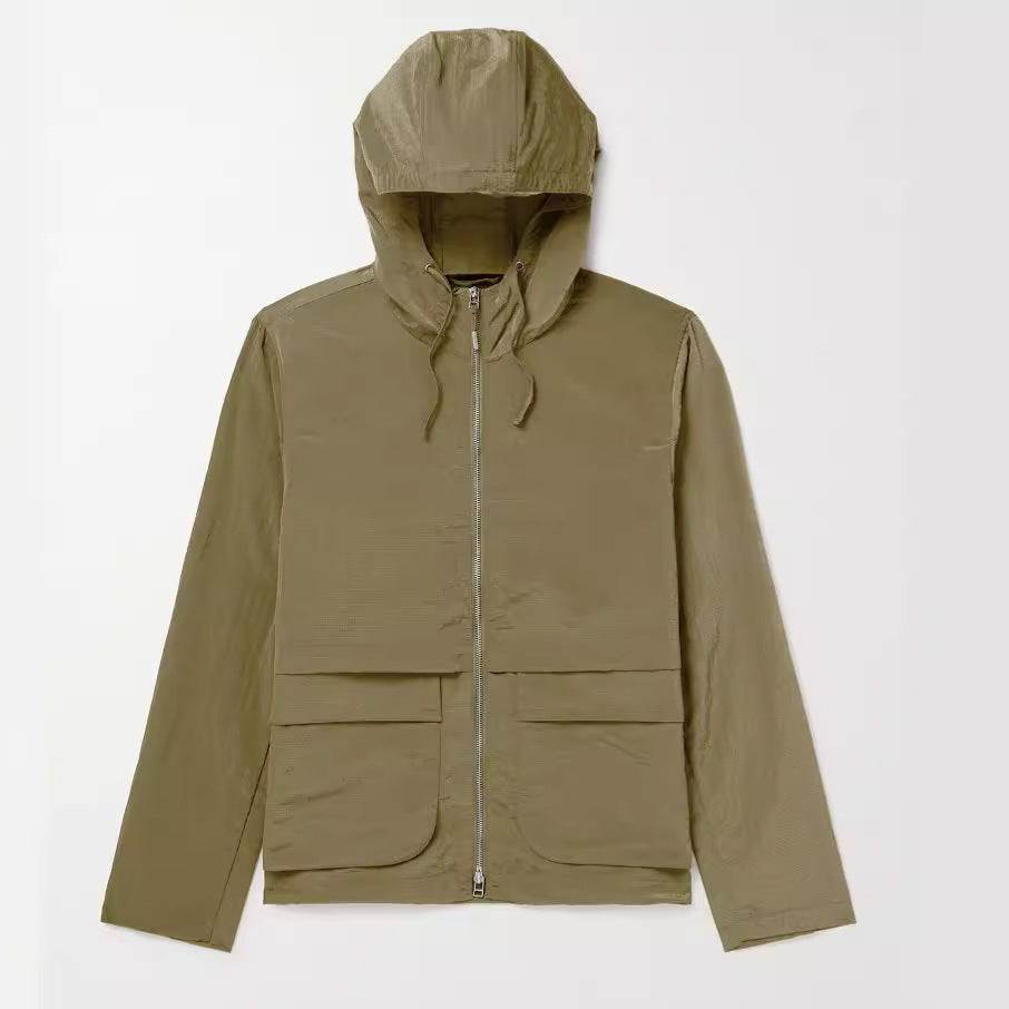 Damen Leichte Übergangsjacke mit Kapuze Drune