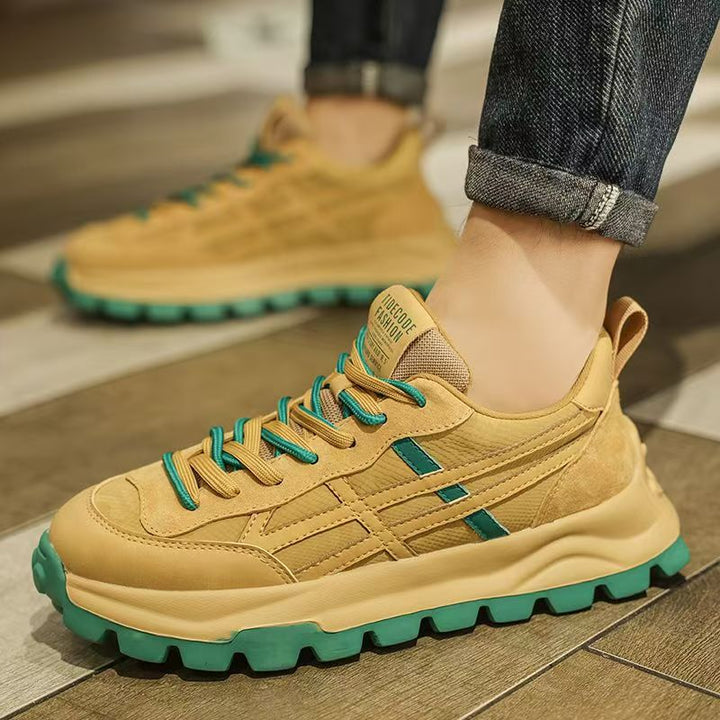 Damen Lifestyle Sneakers mit robustem Profil und sportlicher Sohle Drune
