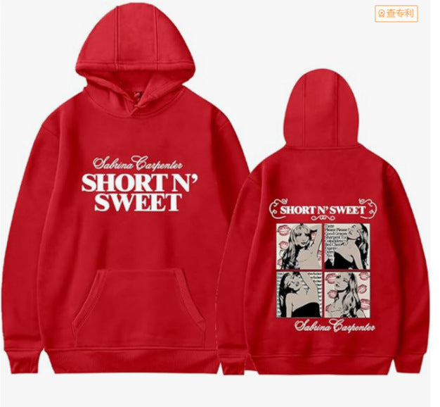 Damen Kapuzenpullover mit kreativem Comic-Design und lässigem Schnitt Drune