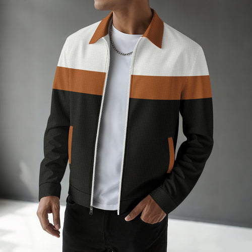 Herren sporty und stylische Jacke mit modischem Design Drune