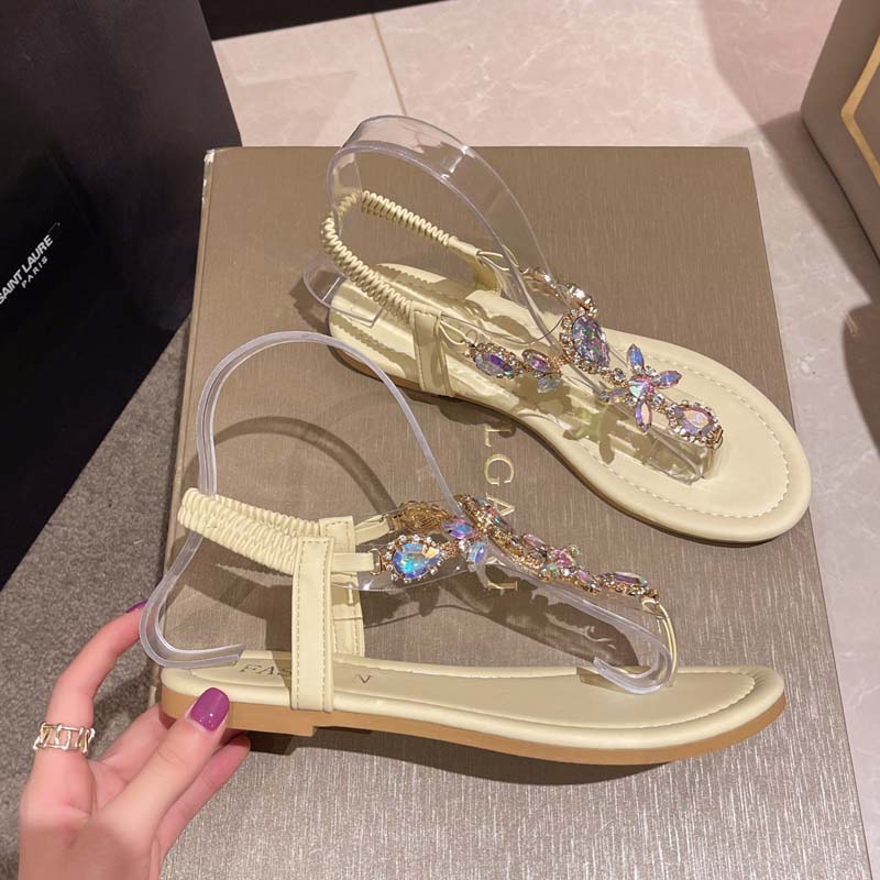 Drune | Glitzernde Sandalen Mit Strass