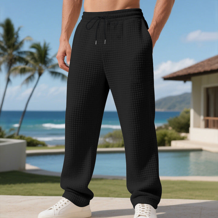 Herren Freizeit-Hose mit lockerer Passform und atmungsaktivem Gewebe Drune