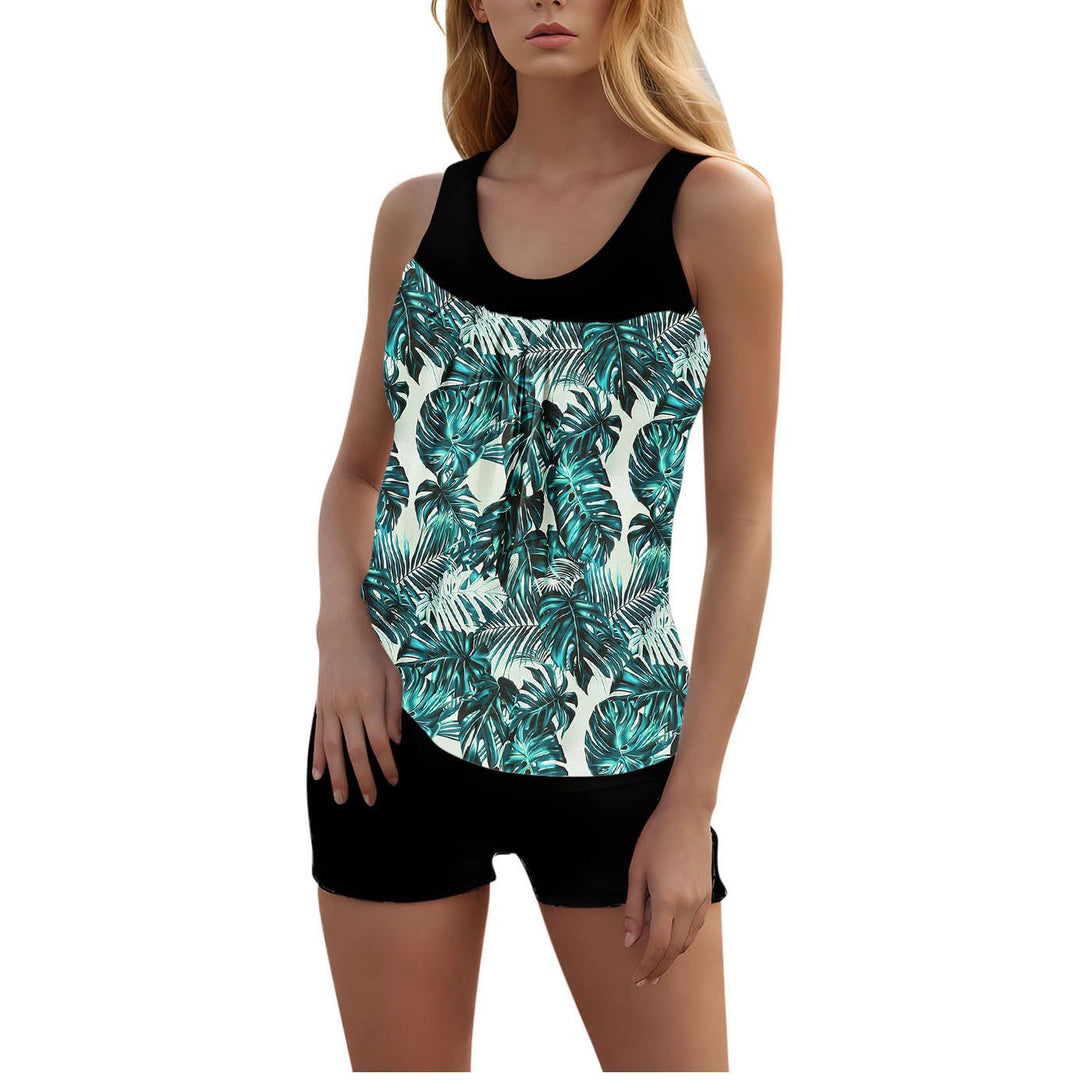 Damen Tankini mit floralen Akzenten Drune