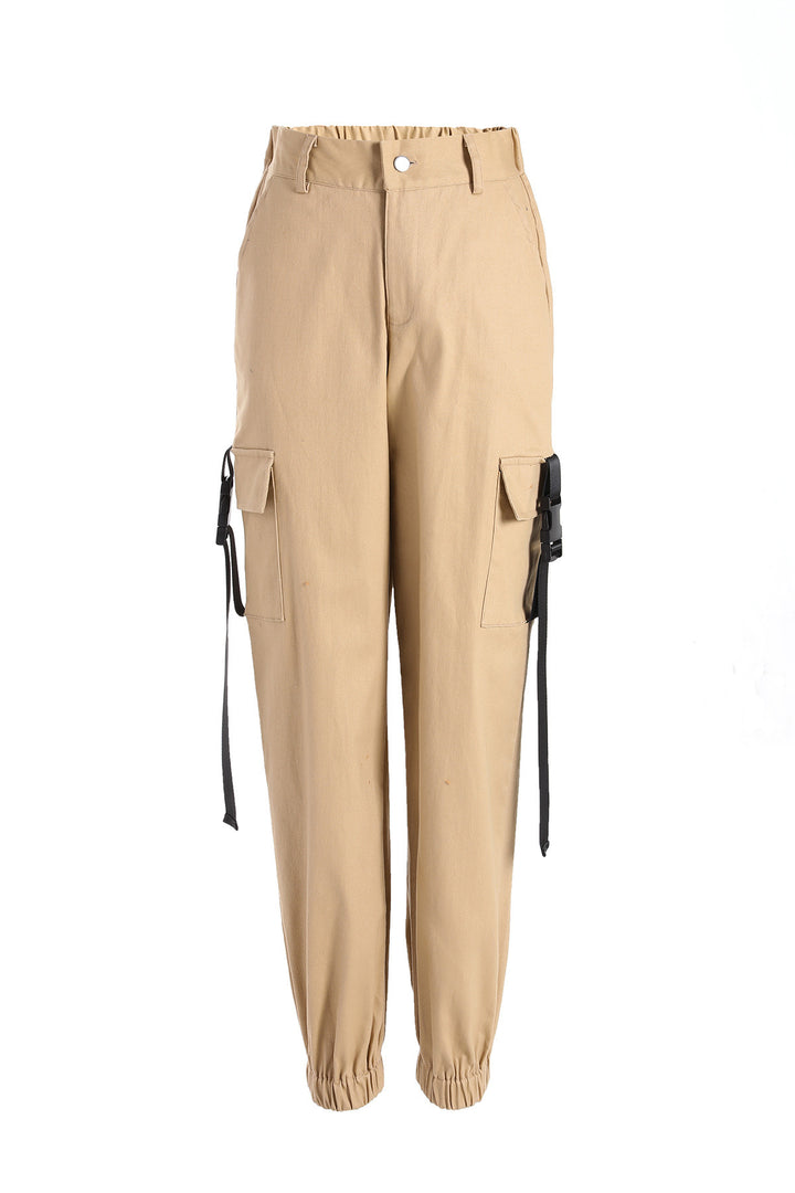 Damen Cargo-Hose mit elastischem Bund und praktischen Seitentaschen Drune