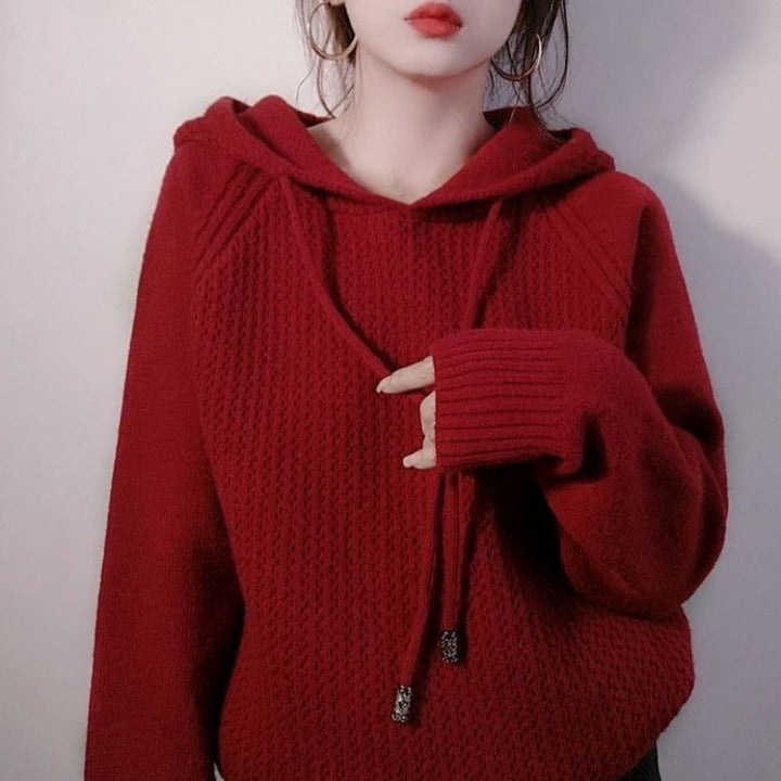 Damen Hoody mit innovativer Struktur und lässigem Schnitt Drune