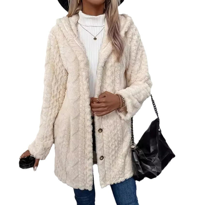 Damen Kuschelige Teddyjacke Drune