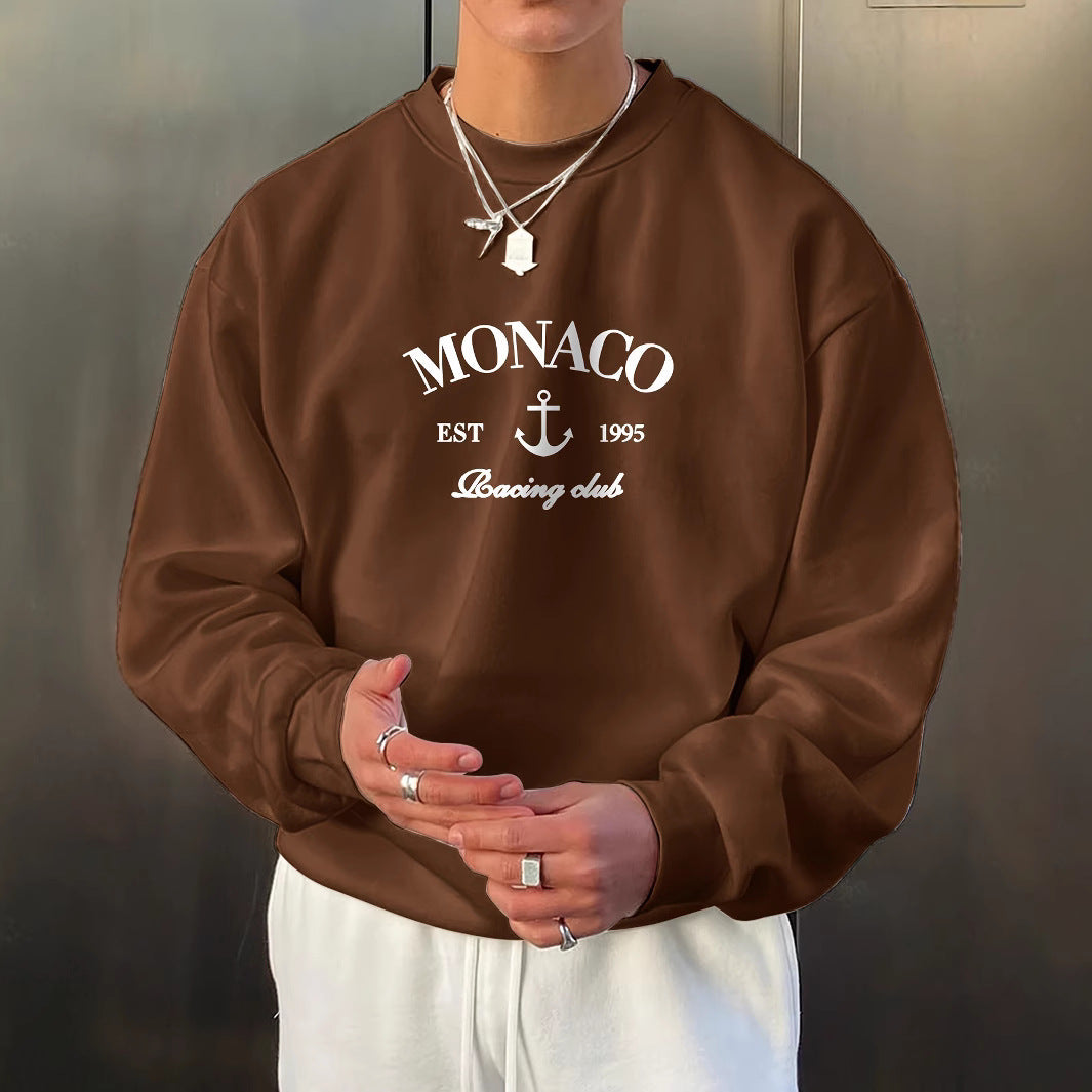 Damen Sweatshirt mit großzügigem Schnitt und einzigartigem Druck Drune