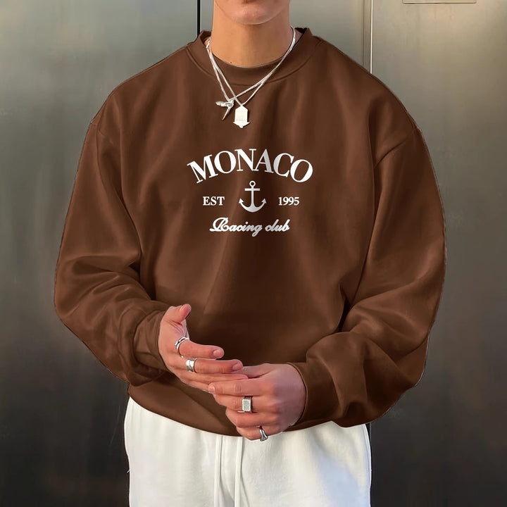 Damen Sweatshirt mit großzügigem Schnitt und einzigartigem Druck Drune