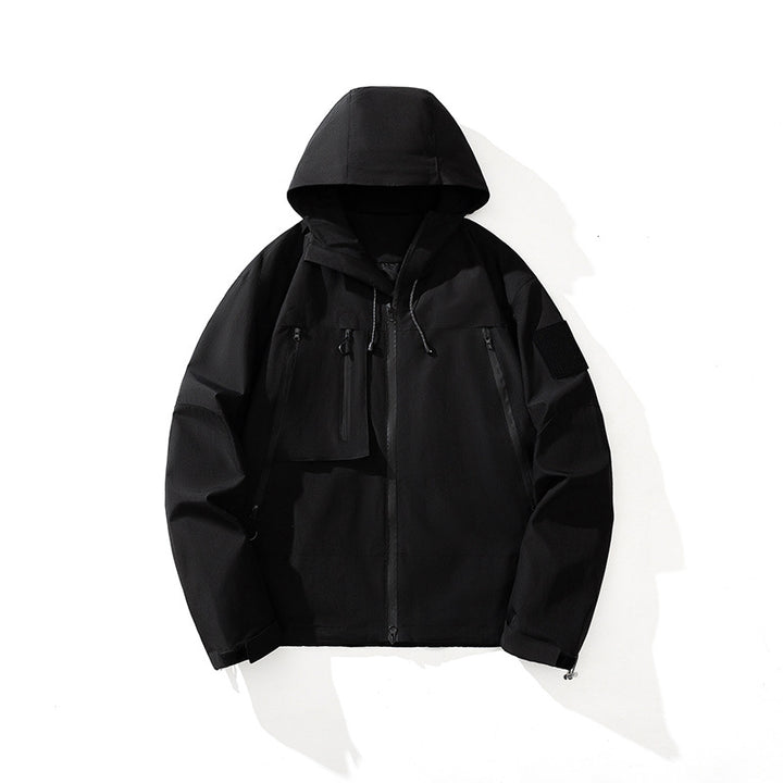 Herren technische Multifunktionsjacke mit praktischen Taschen Drune