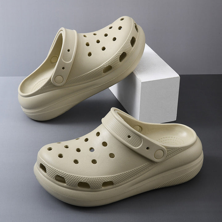 Femme Atmungsaktive Gepolsterte Komfort Clogs Drune