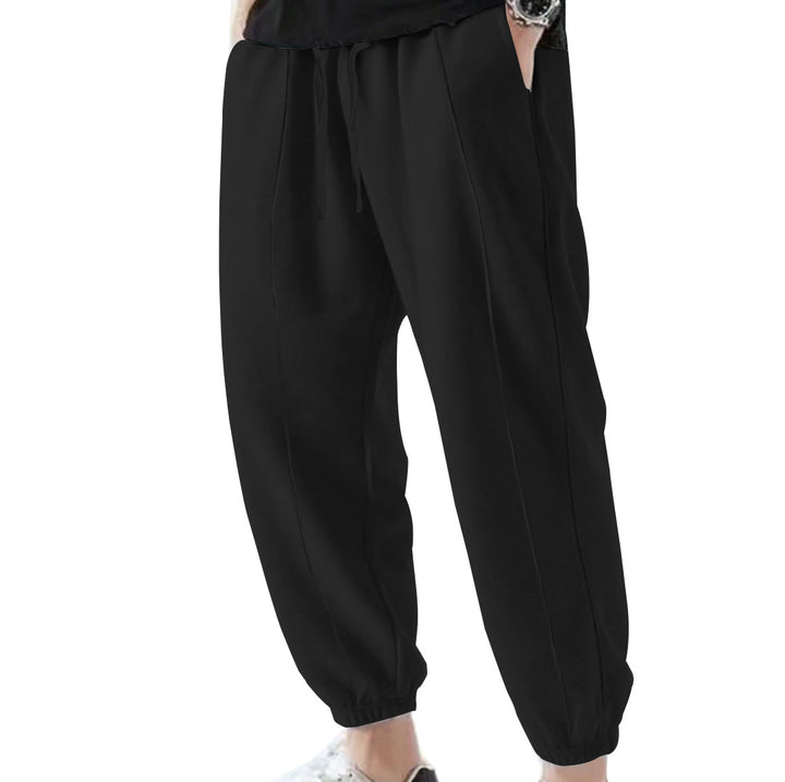 Herren Jogginghose aus atmungsaktivem Material mit verstellbarem Bund Drune