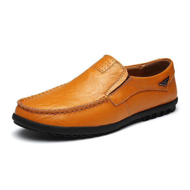 Herren Elegante Mokassins mit elastischem Einstieg und rutschfester Sohle Drune