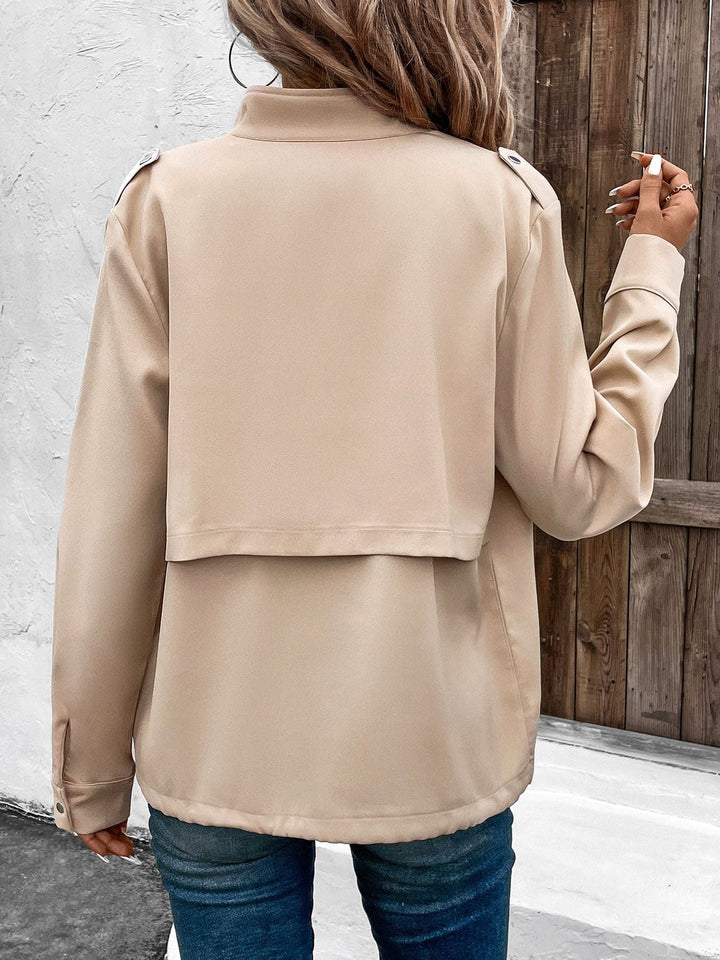 Drune | Button-Down-Shirtjacke - Leichter Stoff - Lässige Oberbekleidung - Vielseitiges Schichtungsstück