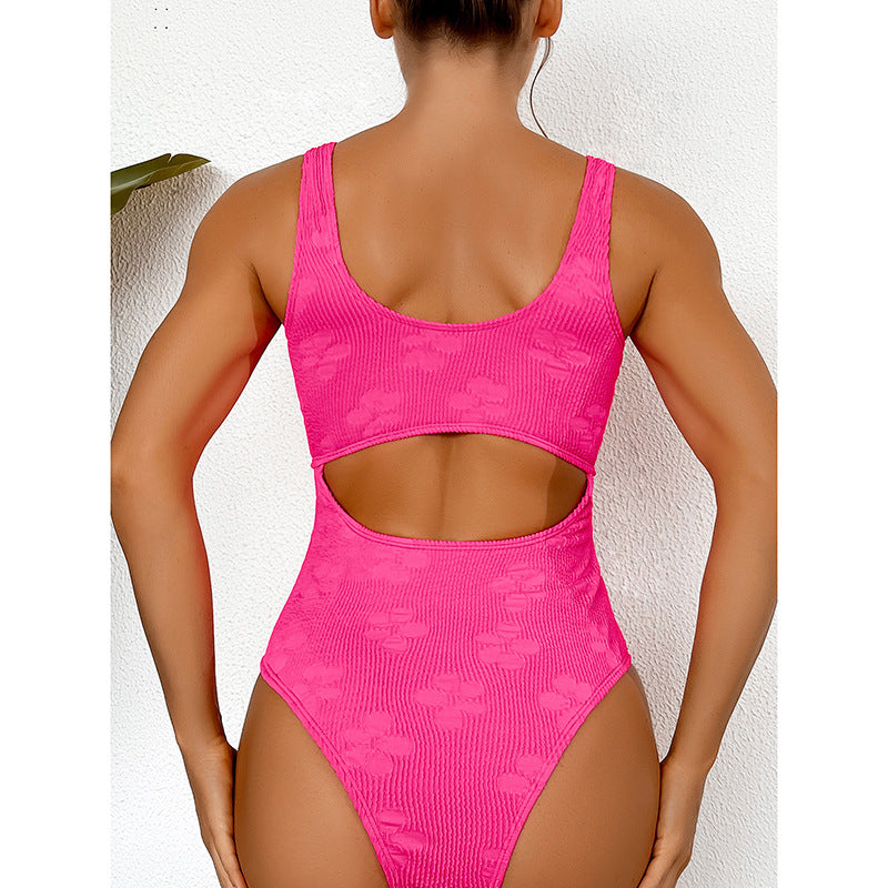 Damen Cut-Out Badeanzug Drune
