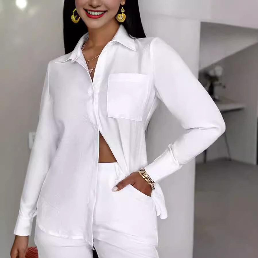 Damen elegantes und stylisches Hemd mit modernem Schnitt Drune