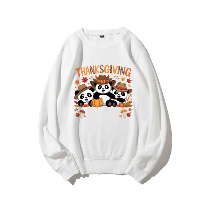 Damen Sweatshirt mit lustigem Tierdesign und herbstlichem Motiv Drune