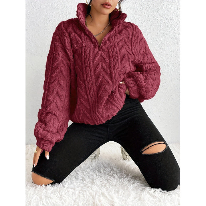 Damen Kuscheliger Kapuzenpullover Drune