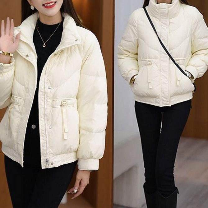 Damen Steppjacke mit verstellbarem Bund Drune