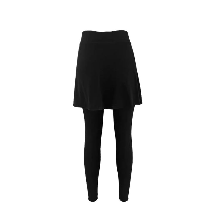Damen Sportliche Leggings mit integriertem Rock Drune