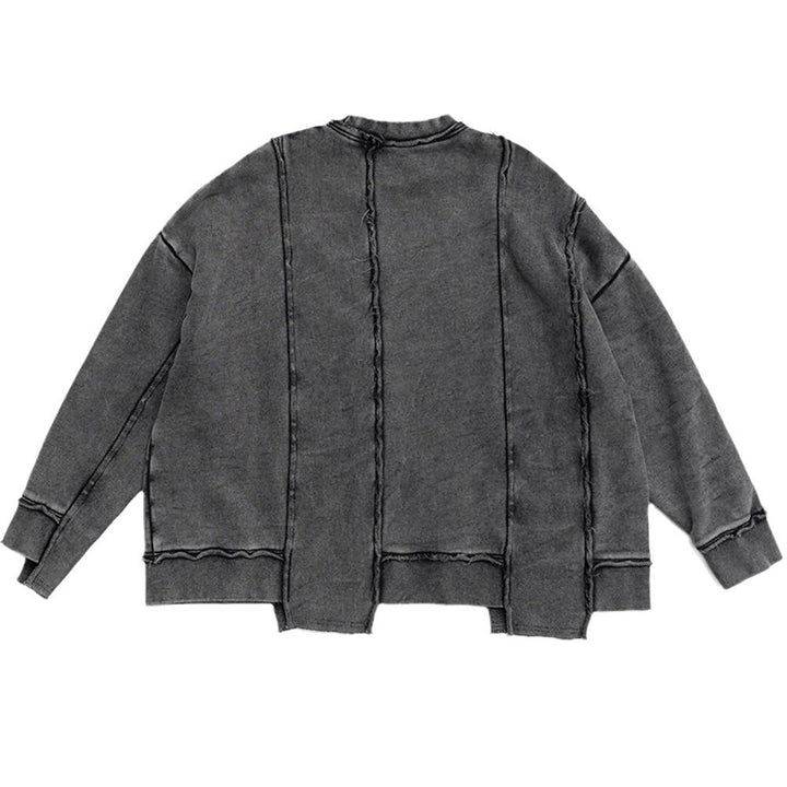 Damen Oversized Sweatshirt mit lässigem Schnitt und trendigen Designelementen Drune