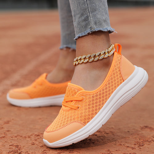 Damen nan atmungsaktiver Schlupfsneaker mit viskoelastischem Fußbett und rutschfester Sohle Drune