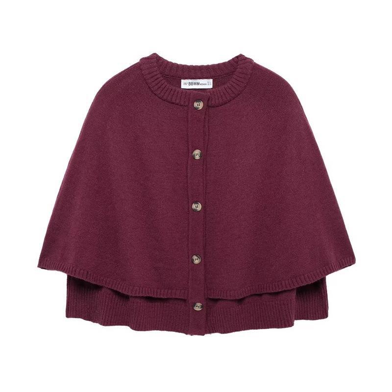 Damen modischer Umhangpullover Drune