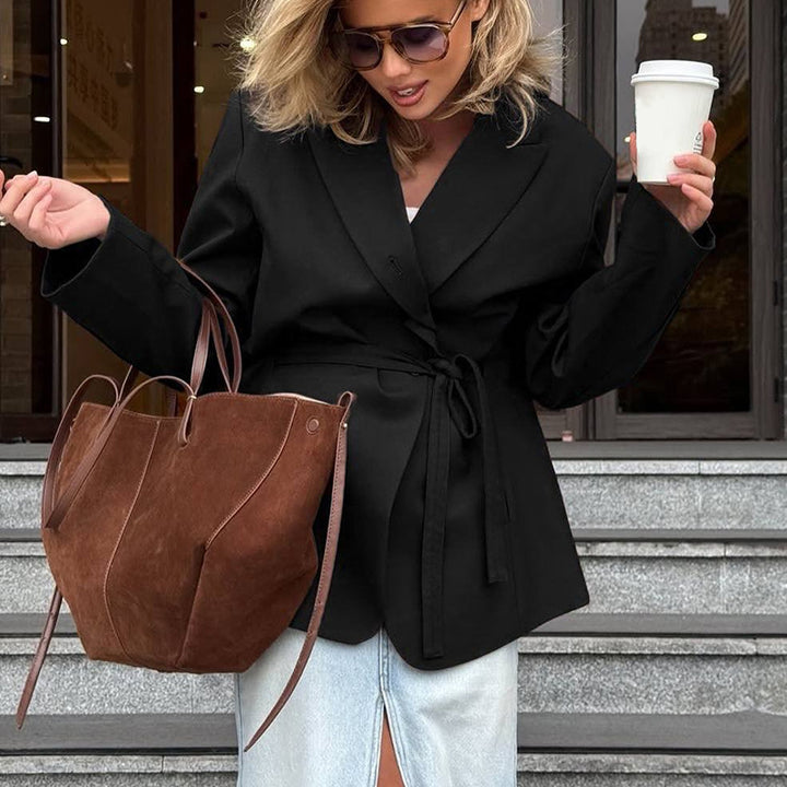 Damen modischer, taillierter Blazer Drune